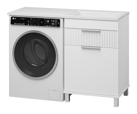 Тумба под стиральную машину 60 Brevita Enfida ENF-07060-011Я (без раковины)